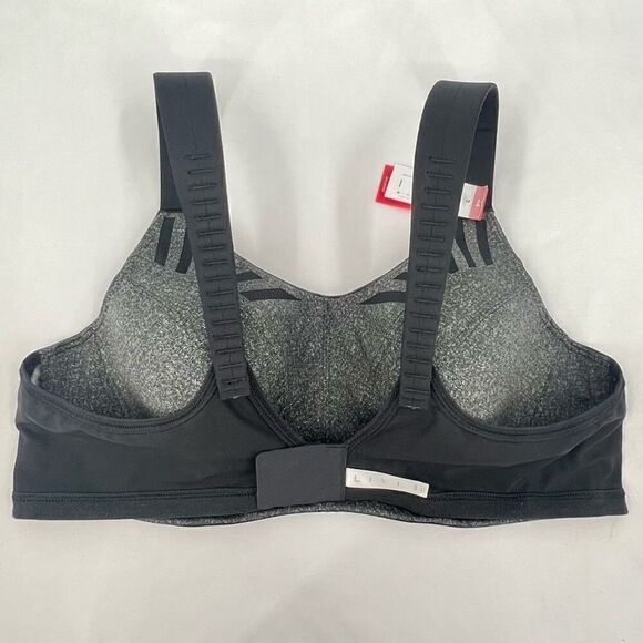 NWT LIVI High-Impact Wicking Max Support Grey Sports Bra Size 46B - Picture 6 of 11